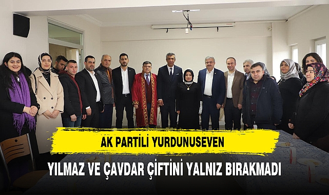 AK Partili Yurdunuseven Yılmaz ve Çavdar Çiftini Yalnız Bırakmadı