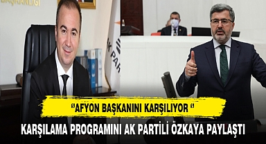 AK Partililer Afyon'da Başkanını Karşılıyor Programı AK Partili Özkaya Paylaştı