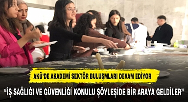 Akademi, Sektör ve Öğrenci Buluşmaları 5 Etkinlikle Devam Etti