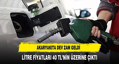 Akaryakıt Fiyatlarına Yeni Zam: Dizel ve benzin 40 tl bandını geçti