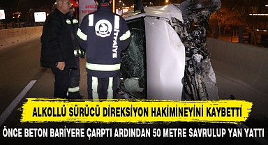 ALKOLLÜ SÜRÜCÜ DİREKSİYON HAKİMİNEYİNİ KAYBETTİ