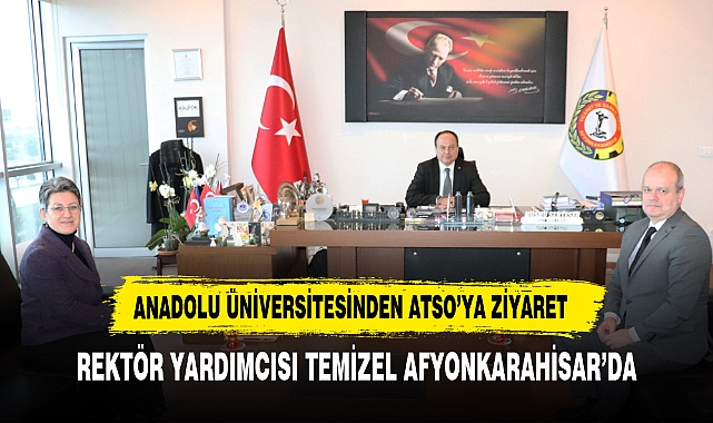 ANADOLU  ÜNİVERSİTE ÖĞRENCİLERİ, ATSO’YU ZİYARET ETTİ