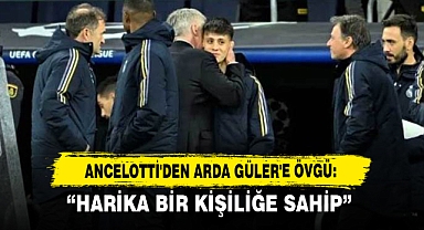 Ancelotti'den Arda Güler'e Övgü: “Harika Bir Kişiliğe Sahip”