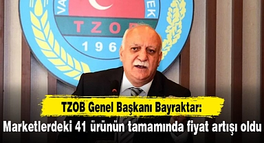 Aralık ayında marketlerdeki 41 ürünün tamamında fiyat artışı oldu