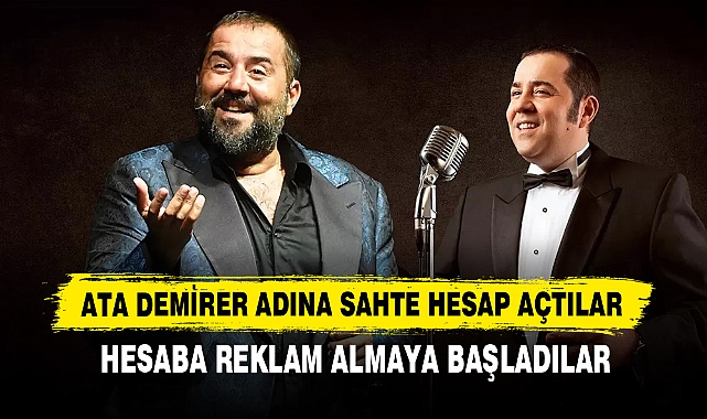 Ata Demirer Adına Sahte Hesap Açtılar