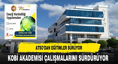 ATSO'dan Eğitimler Sürüyor