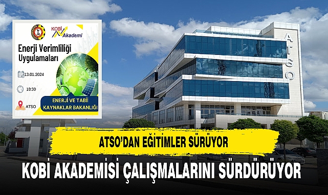 ATSO'dan Eğitimler Sürüyor