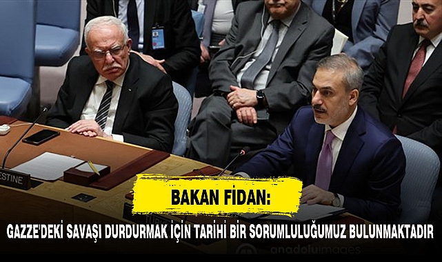 BAKAN FİDAN: