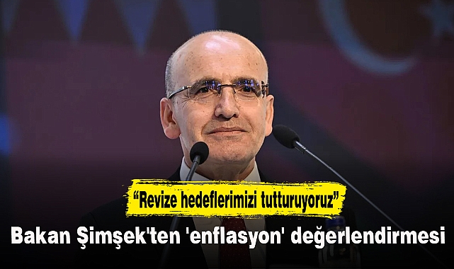 Bakan Şimşek'ten 'enflasyon' değerlendirmesi