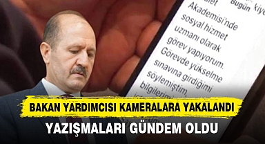 Bakan Yardımcısı Kameralara Yakalandı