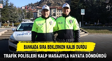 BANKADA SIRA BEKLERKEN KALBİ DURDU