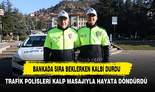BANKADA SIRA BEKLERKEN KALBİ DURDU