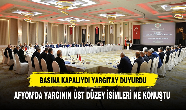 Basına Kapalıydı Yargıtay Duyurdu.