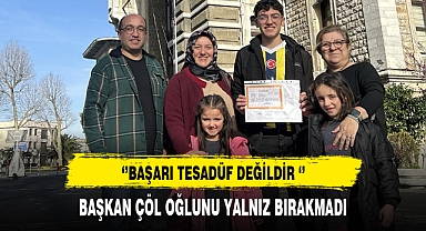 Başkan Çöl Oğlunu Yalnız Bırakmadı