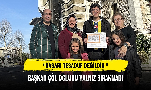 Başkan Çöl Oğlunu Yalnız Bırakmadı