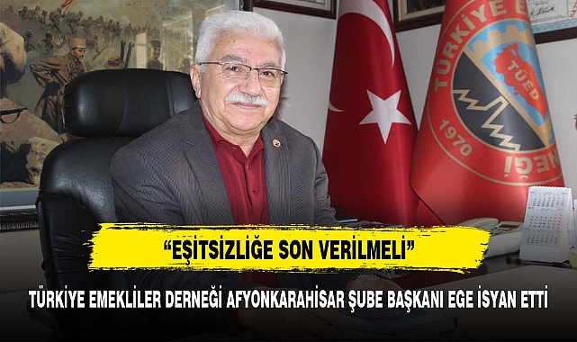 Başkan Ege eşitsizliğe isyan etti