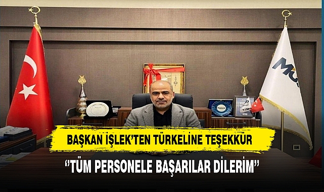 Başkan İşlek'ten Türkeli Gazetesine Teşekkür