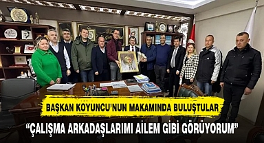 Başkan Koyuncu’ya Teşekkür Ziyareti