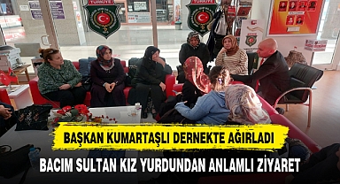 Başkan Kumartaşlı Misafirlerini Ağırladı