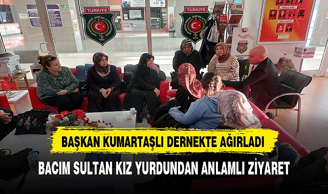 Başkan Kumartaşlı Misafirlerini Ağırladı