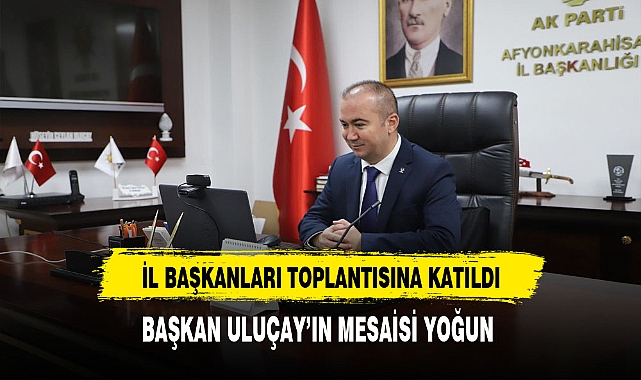 Başkan Uluçay&#039;ın Mesaisi Yoğunlaştı