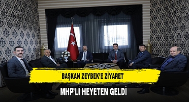Başkan Zeybek'e Ziyaret MHP'den Geldi