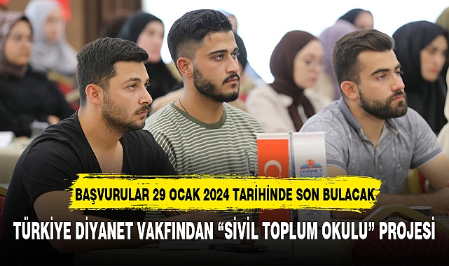 BAŞVURULAR 29 OCAK 2024 TARİHİNDE SON BULACAK