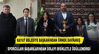 Bayat Belediye Başkanından Örnek Davranış