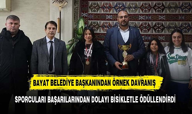 Bayat Belediye Başkanından Örnek Davranış