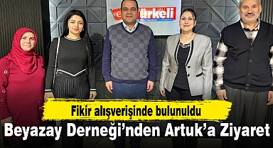 Beyazay Derneği’nden Artuk’a Ziyaret