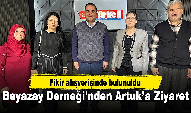 Beyazay Derneği’nden Artuk’a Ziyaret