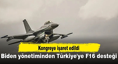 Biden yönetiminden Türkiye'ye F16 desteği