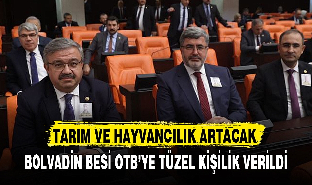 BOLVADİN BESİ OTB'YE TÜZEL KİŞİLİK VERİLDİ