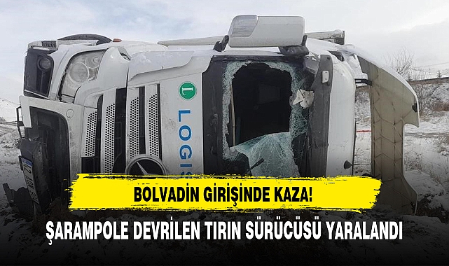 BOLVADİN GİRİŞİNDE KAZA!