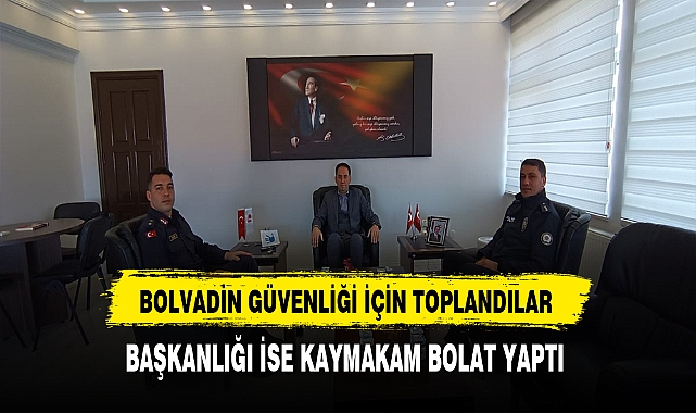 Bolvadin Güvenliği İçin Toplandılar
