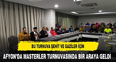 Bu Turnuva Şehit ve Gaziler İçin