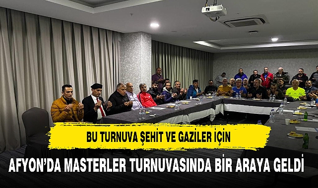 Bu Turnuva Şehit ve Gaziler İçin