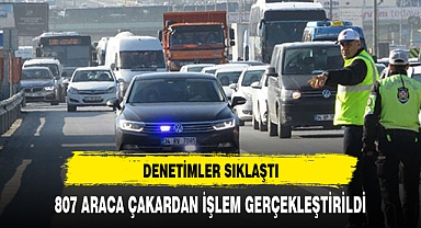 Çakar denetimi: 807 usulsüz çakar söktürüldü Bakan Yerlikaya,