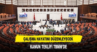 Çalışma Hayatını Düzenleyecek Olan Kanun Teklifi TBMM'de