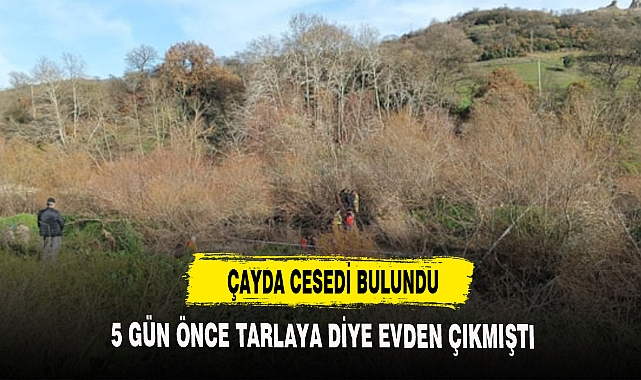 ÇAY'DA CESEDİ BULUNDU