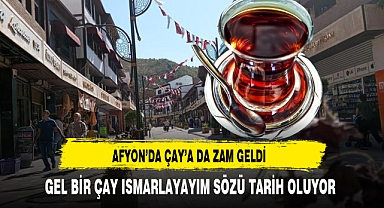 Çay Ismarlamak Tarih Oluyor