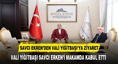 Ceza Savcısı Erken'den Vali Yiğitbaşı'ya Ziyaret