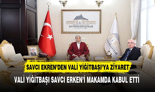 Ceza Savcısı Erken'den Vali Yiğitbaşı'ya Ziyaret