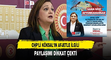 CHP Belediye Başkan Adayı Köksal'ın Paylaşımı Dikkat Çekti