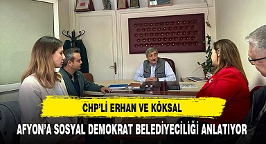 CHP'li Heyet Afyon'da Saha Çalışmalarını Sürdürüyor