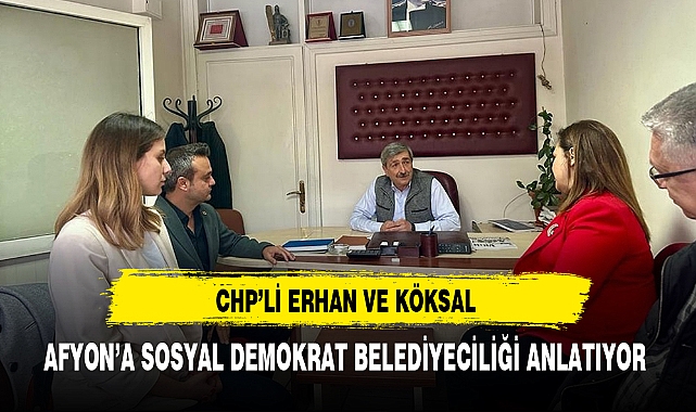 CHP'li Heyet Afyon'da Saha Çalışmalarını Sürdürüyor