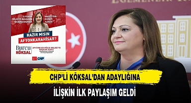 CHP'li Koksal'dan Belediye Başkan Adaylığına İlişkin İlk Paylaşım Geldi