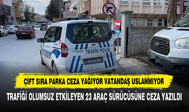 Çift Sıra Parka Ceza Yağıyor Vatandaş Uslanmıyor