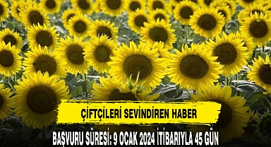 ÇİFTÇİLERİ SEVİNDİREN HABER