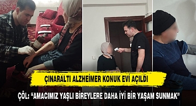 ÇINARALTI ALZHEİMER GÜNDÜZ YAŞAM KONAĞI AÇILDI